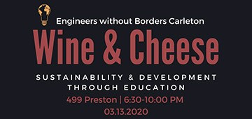 Wine & Cheese- Sustainability & Development Through Education